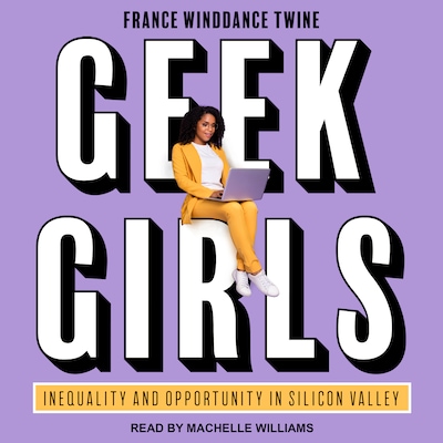 Geek Girls – omslag til lydbogen af France Winddance Twine