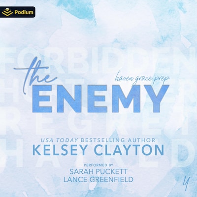 The Enemy – omslag til lydbogen af Kelsey Clayton