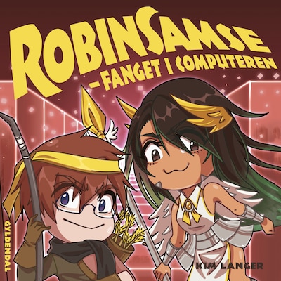RobinSamse 4 - RobinSamse - fanget i computeren – omslag til lydbogen af Kim Langer