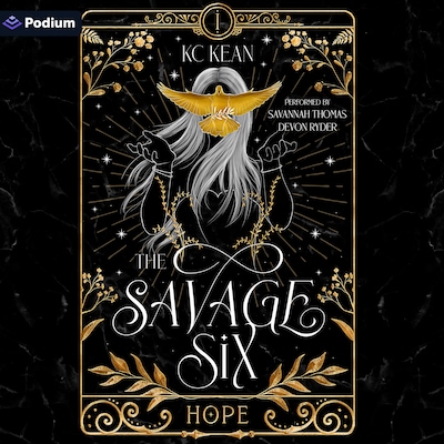 Savage Hope – omslag til lydbogen af KC Kean