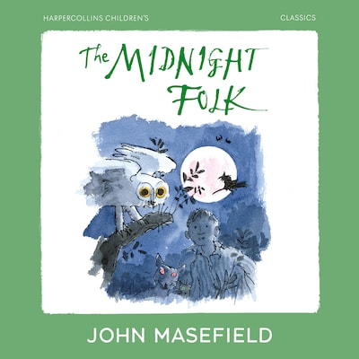The Midnight Folk – omslag til lydbogen af John Masefield