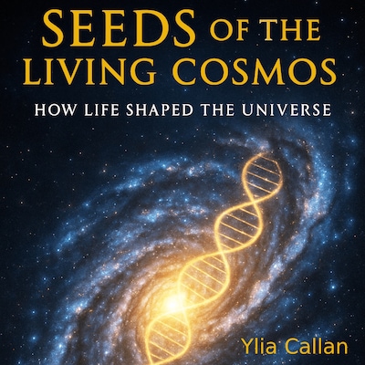 Seeds of the Living Cosmos – omslag til lydbogen af Ylia Callan