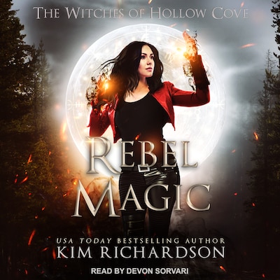 Rebel Magic – omslag til lydbogen af Kim Richardson