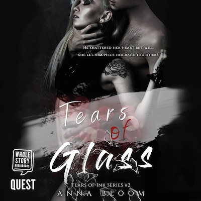 Tears of Glass – omslag til lydbogen af Anna Bloom