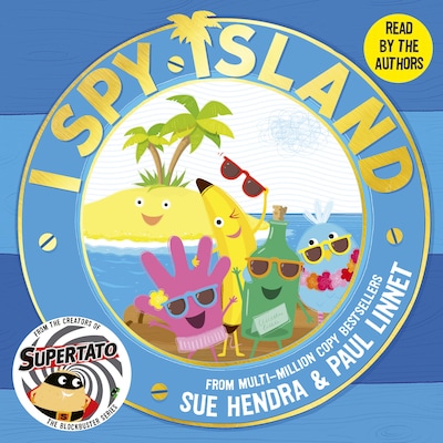 I Spy Island – omslag til lydbogen af Sue Hendra, Paul Linnet