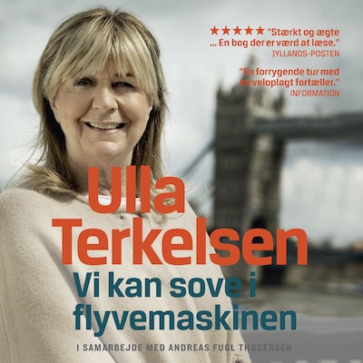 Ulla Terkelsen – omslag til lydbogen af Andreas Fugl Thøgersen, Ulla Terkelsen