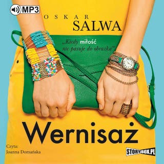 Wernisaż – okładka audiobooka, autor Oskar Salwa