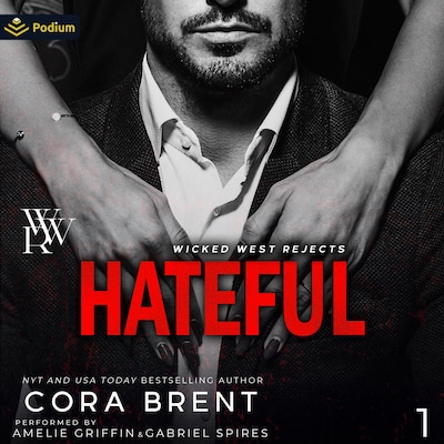 Hateful – omslag til lydbogen af Cora Brent