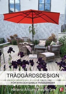 Trädgårdsdesign för nya och gamla trädgårdar – omslag till ljudboken av Helena Åhlund Hedström