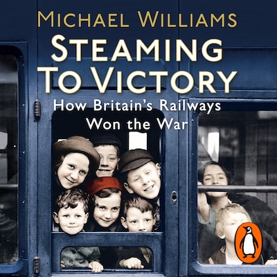 Steaming to Victory – omslag til lydbogen af Michael Williams