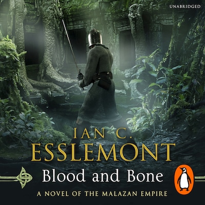 Blood and Bone – omslag til lydbogen af Ian C Esslemont