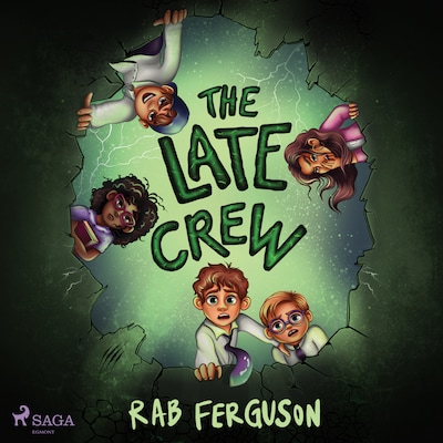 The Late Crew: A middle-grade sci-fi adventure – omslag til lydbogen af Rab Ferguson