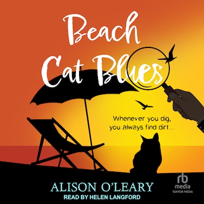 Beach Cat Blues – omslag til lydbogen af Alison O'Leary