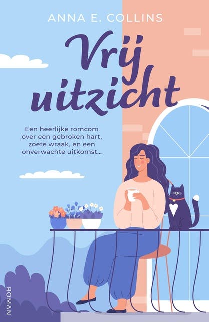 Vrij uitzicht – omslag van het luisterboek van Anna E. Collins
