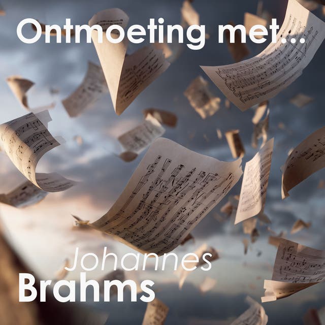 Ontmoeting met Johannes Brahms – omslag van het luisterboek van Jan Retèl,Sigrid Koetse