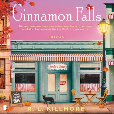 Cinnamon Falls – omslag van het luisterboek van R.L. Killmore