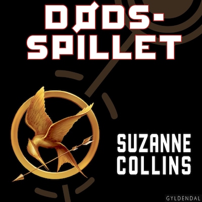 The Hunger Games 1 - Dødsspillet – omslag til lydbogen af Suzanne Collins