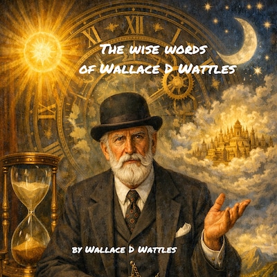 The Wise Words of Wallace D Wattles – omslag til lydbogen af Wallace D Wattles