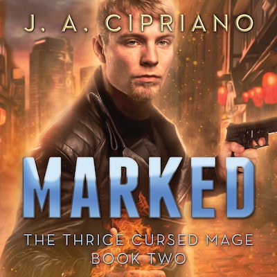 Marked – omslag til lydbogen af J. A. Cipriano