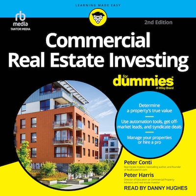 Commercial Real Estate Investing For Dummies, 2nd Edition – omslag til lydbogen af Peter Conti, Peter Harris