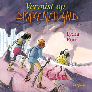 Vermist op Drakeneiland – omslag van het luisterboek van Lydia Rood