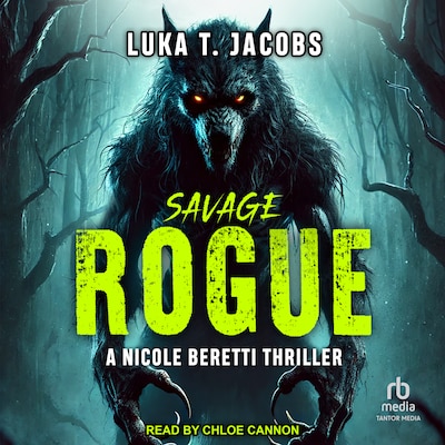 Savage Rogue – omslag til lydbogen af Luka T. Jacobs