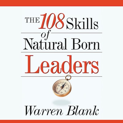 The 108 Skills of Natural Born Leaders – omslag til lydbogen af Warren BLANK