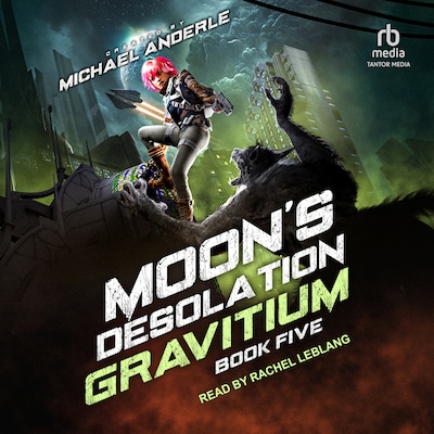 Moon's Desolation – omslag til lydbogen af Michael Anderle