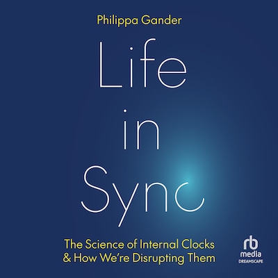 Life in Sync – omslag til lydbogen af Philippa Gander