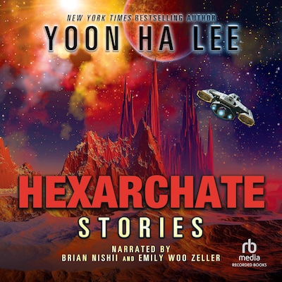 Hexarchate Stories – omslag til lydbogen af Yoon Ha Lee