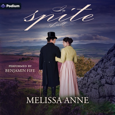 In Spite of All – omslag til lydbogen af Melissa Anne