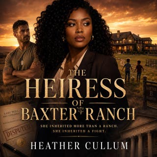 The Heiress of Baxter Ranch: A Second-Chance Romantic Suspense of Inheritance, Family Secrets, and Dangerous Truths – omslag till ljudboken av Heather Cullum