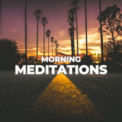 Morning Meditations – omslag til lydbogen af Alexander D. Prescott