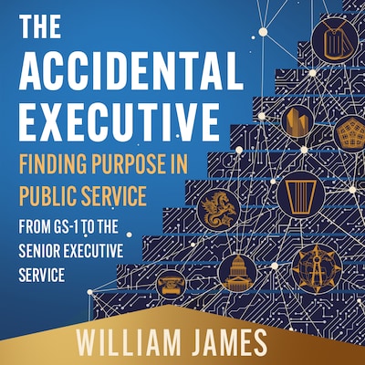The Accidental Executive – omslag til lydbogen af William James