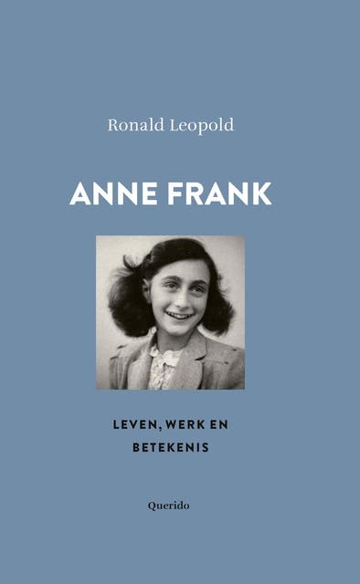 Anne Frank: Leven, werk en betekenis – omslag van het luisterboek van Ronald Leopold