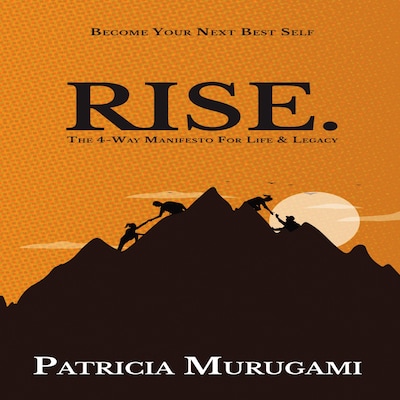 Rise – omslag till ljudboken av Patricia Murugami
