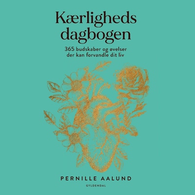 Kærlighedsdagbogen – omslag til lydbogen af Pernille Aalund