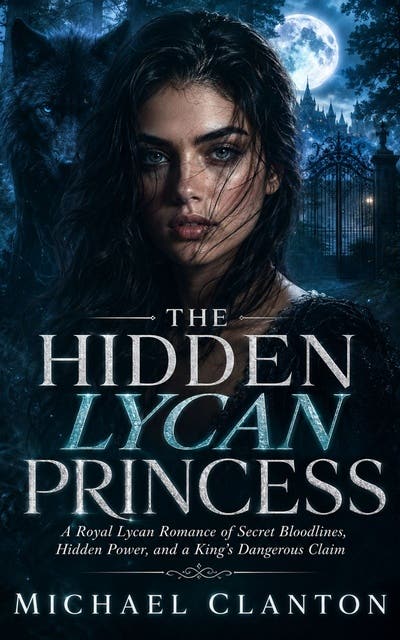 The Hidden Lycan Princess: A Royal Lycan Romance of Secret Bloodlines, Hidden Power, and a King's Dangerous Claim – omslag til lydbogen af Michael Clanton