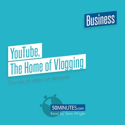 YouTube, The Home of Vlogging – omslag til lydbogen af 50Minutes