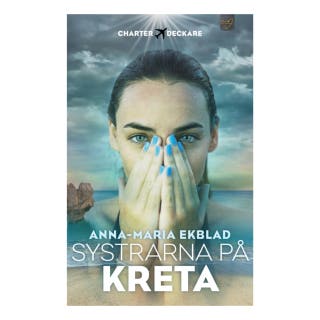 Systrarna på Kreta – omslag till ljudboken av Anna-Maria Ekblad