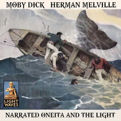 Moby Dick – omslag til lydbogen af Herman Melvillie