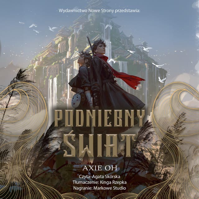 Podniebny Świat – okładka audiobooka, autor Axie Oh