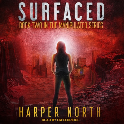 Surfaced – omslag til lydbogen af Harper North