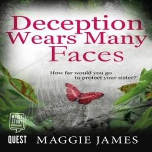 Deception Wears Many Faces – okładka audiobooka, autor Maggie James