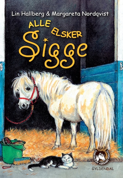 RAP-klubben 1 - Alle elsker Sigge – omslag til lydbogen af Lin Hallberg