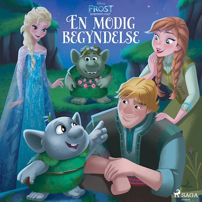 Frost - Nordlysets magi - En modig begyndelse – omslag til lydbogen af Disney