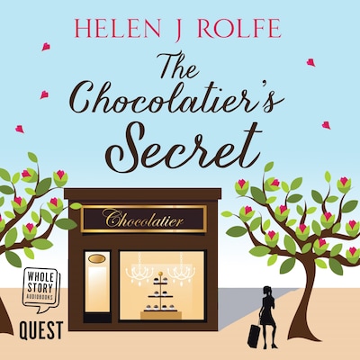 The Chocolatier's Secret – omslag til lydbogen af Helen J. Rolfe