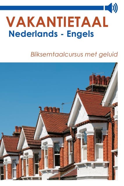 Vakantietaal Nederlands - Engels – omslag van het luisterboek van Vakantietaal