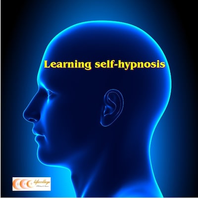 Learning self-hypnosis – omslag til lydbogen af Michael Bauer