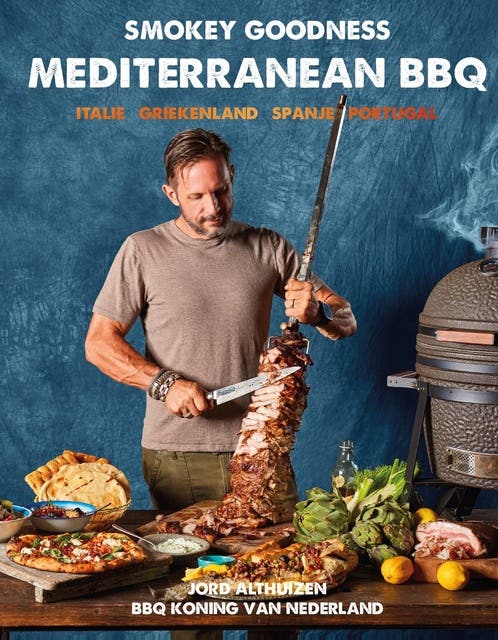 Smokey Goodness - Mediterranean BBQ – omslag van het luisterboek van Jord Althuizen